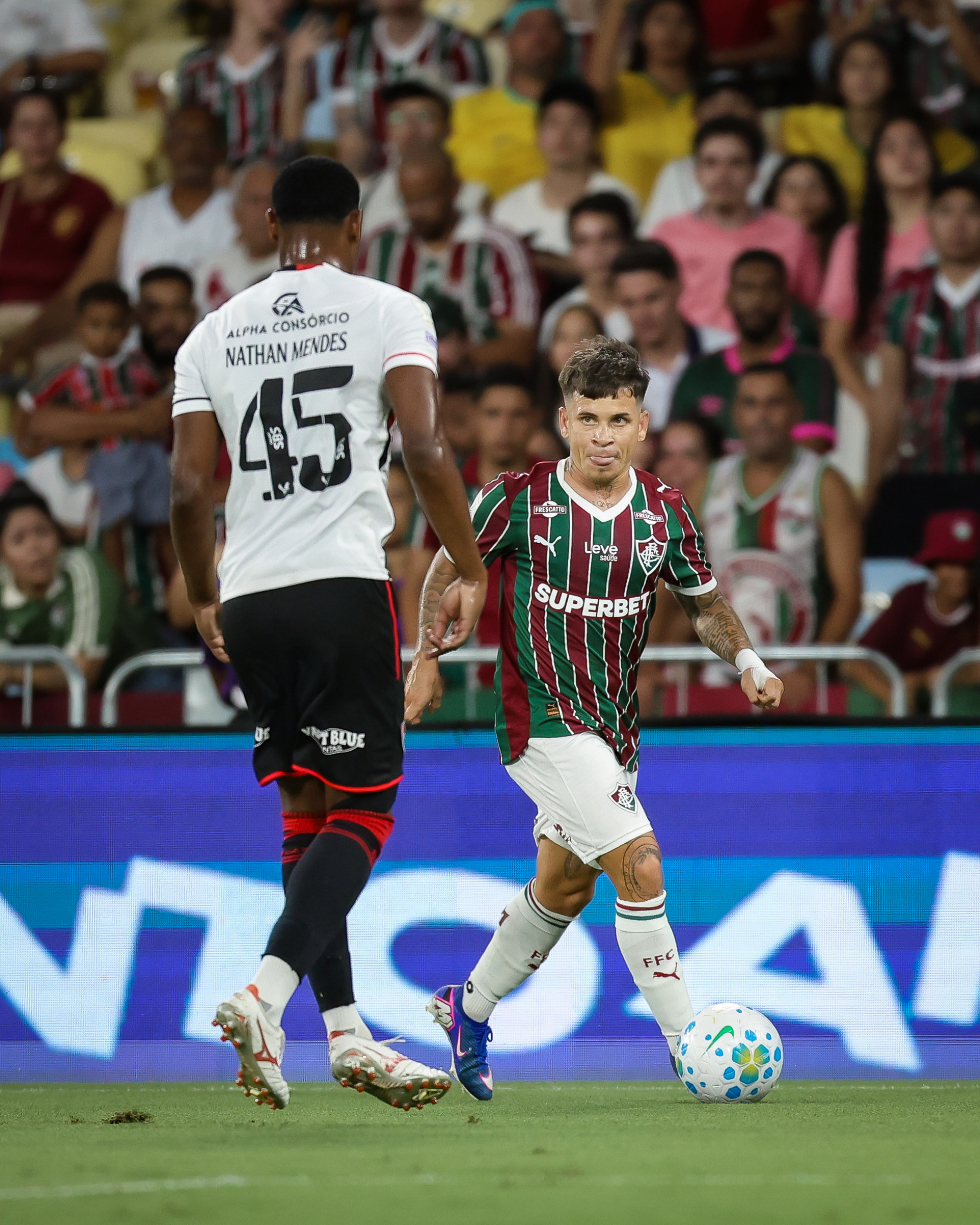 Rio de Janeiro, Brasil - 09/05/2026 - Estádio Maracanã.
Fluminense enfrenta o Vitória esta noite no Maracanã pela 15ª rodada do Campeonato Brasileiro 2026. - Marcelo Gonçalves/Fluminense