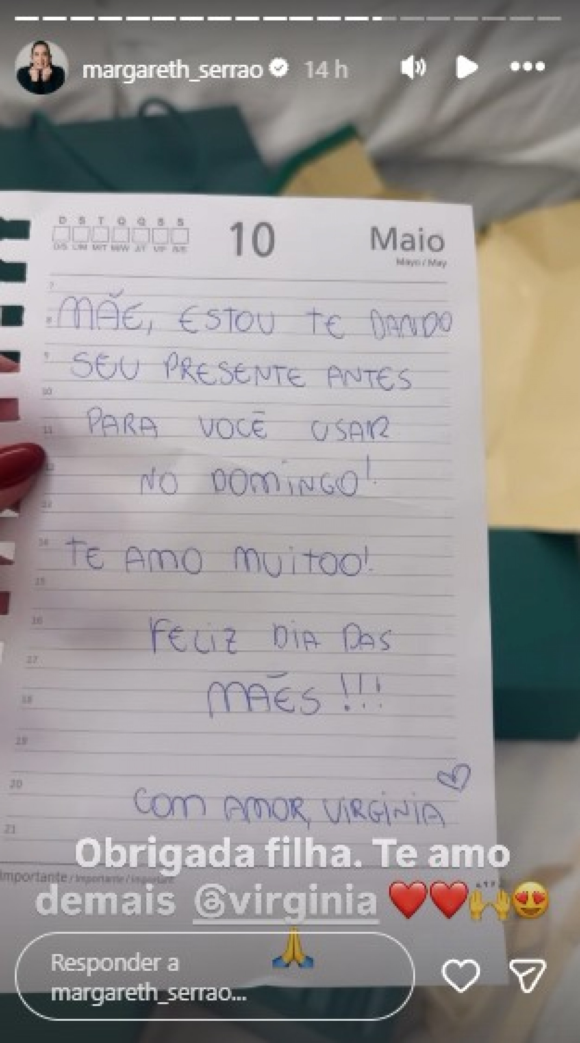 Margareth Serrão mostra presente que ganhou da filha, Virginia Fonseca - Reprodução de vídeo / Instagram