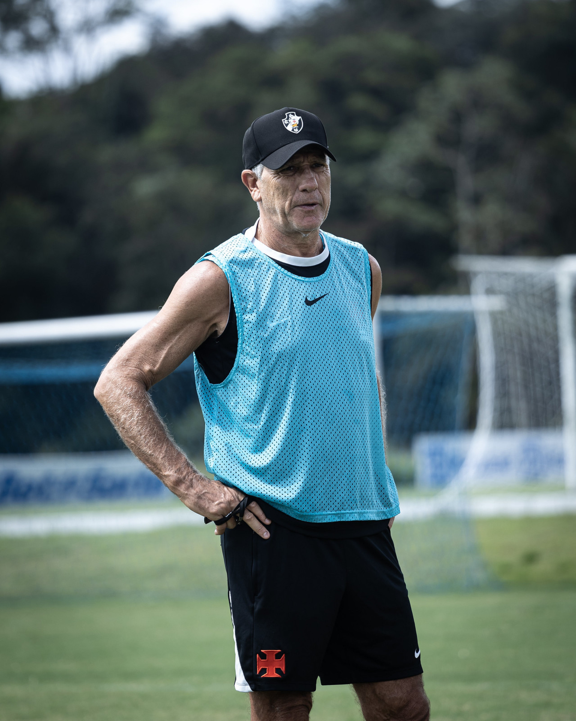Renato Gaúcho em treino do Vasco
