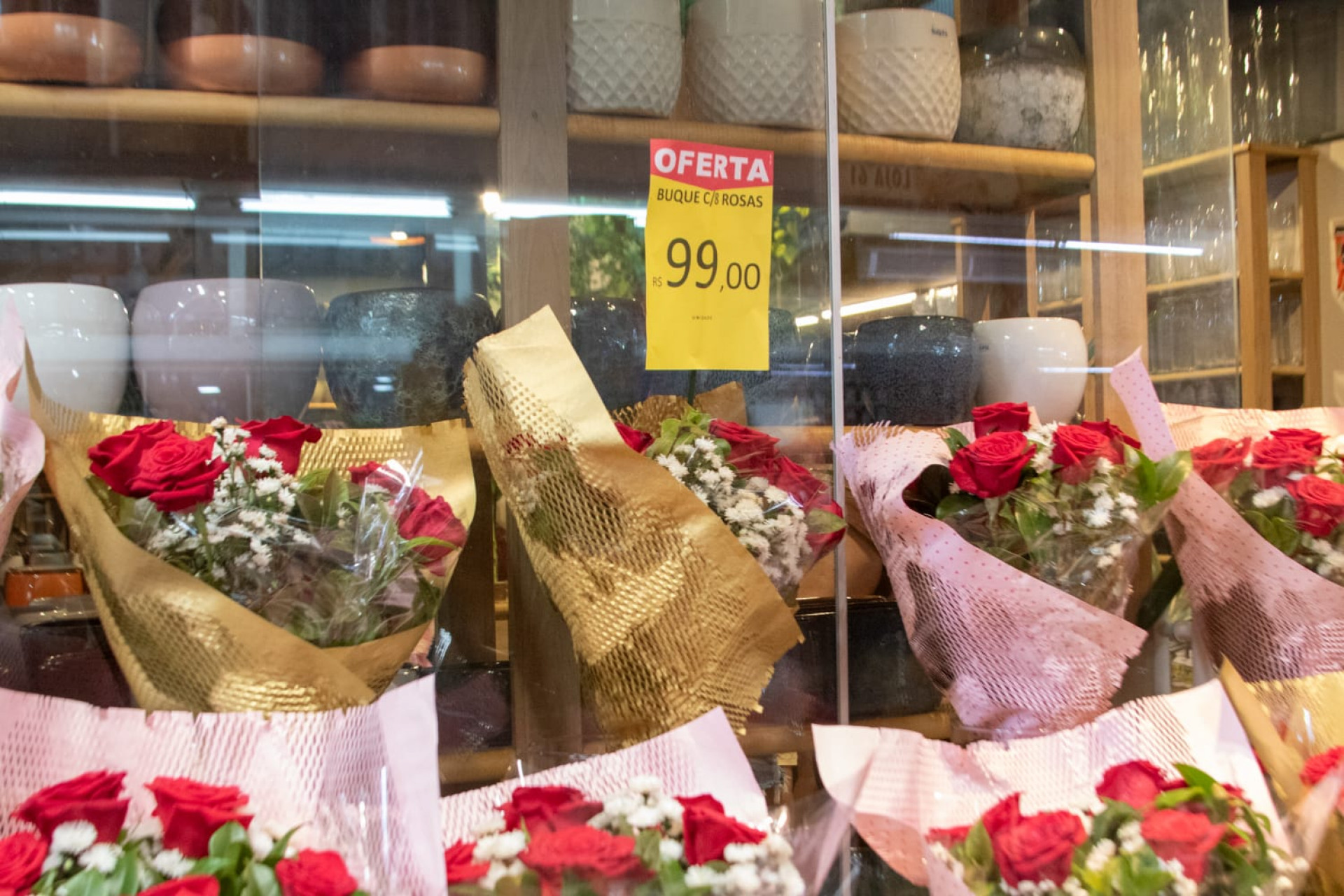 Cariocas lotam Cadeg em busca de flores para o Dia das Mães - Érica Martin/Agência O DIA