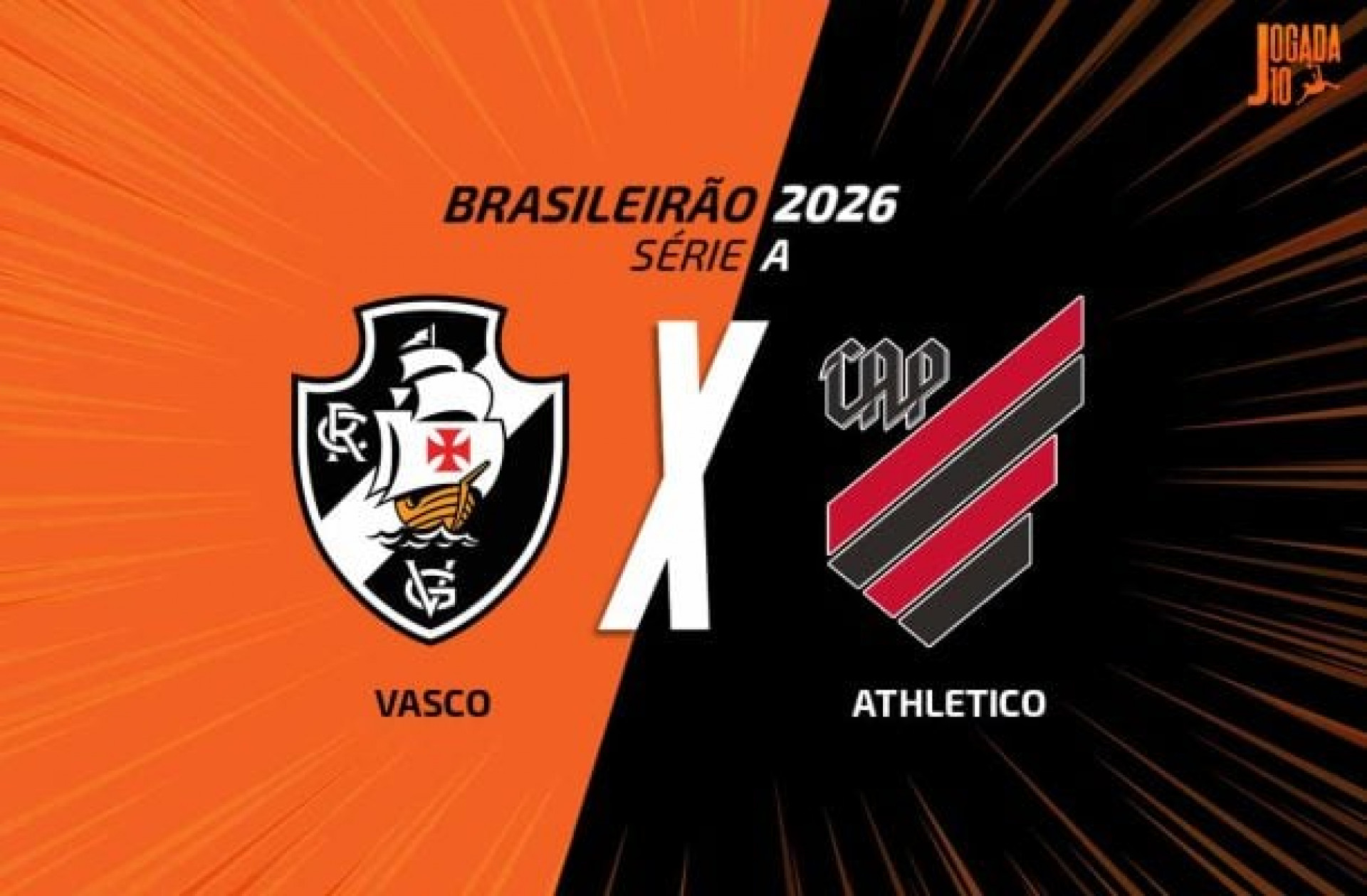Vasco x Athletico, AO VIVO, com a Voz do Esporte, &agrave;s 19h