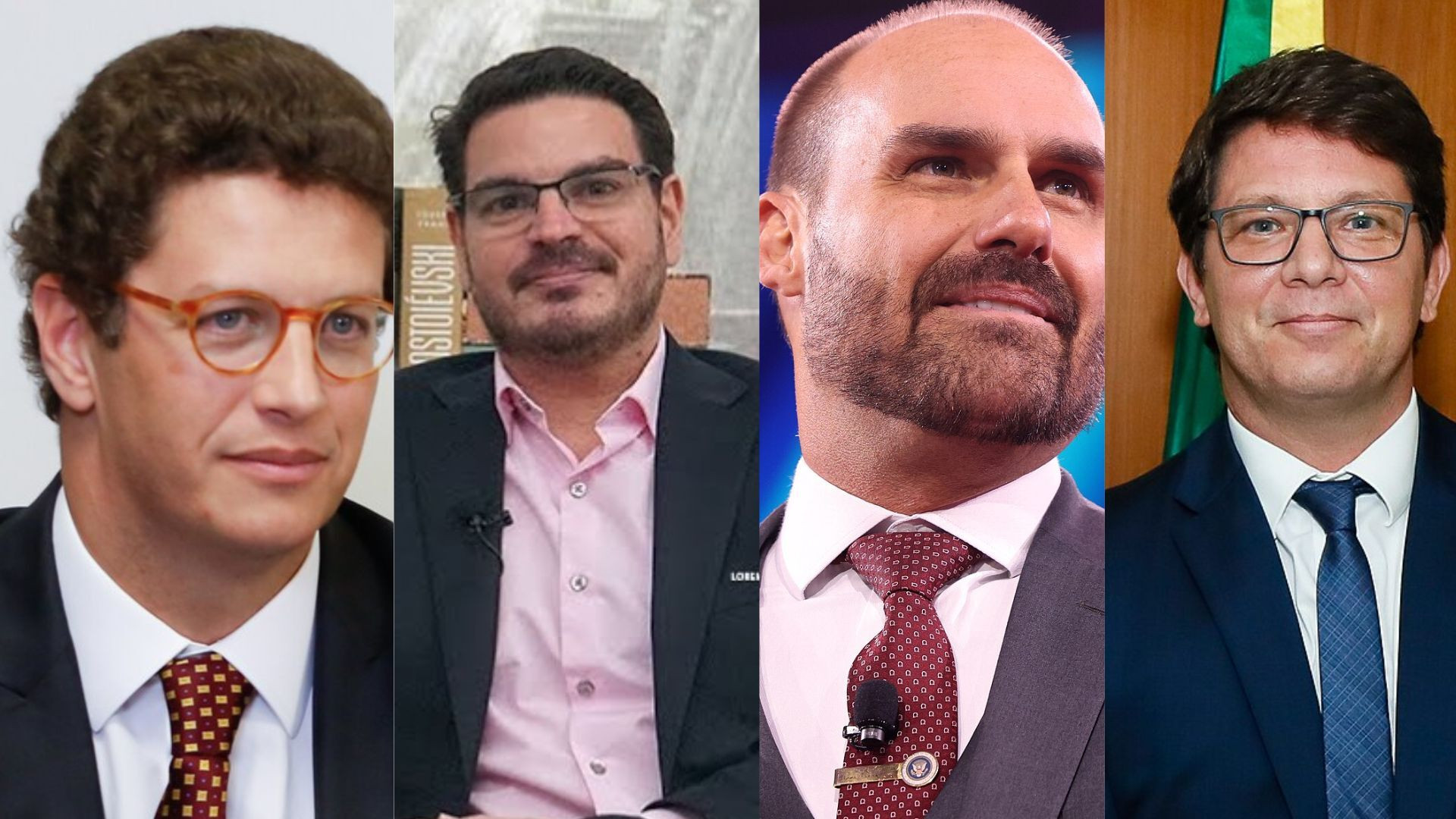 Bate-boca por chapa ao Senado em SP contrapõe Salles e Constantino a Eduardo Bolsonaro e Frias