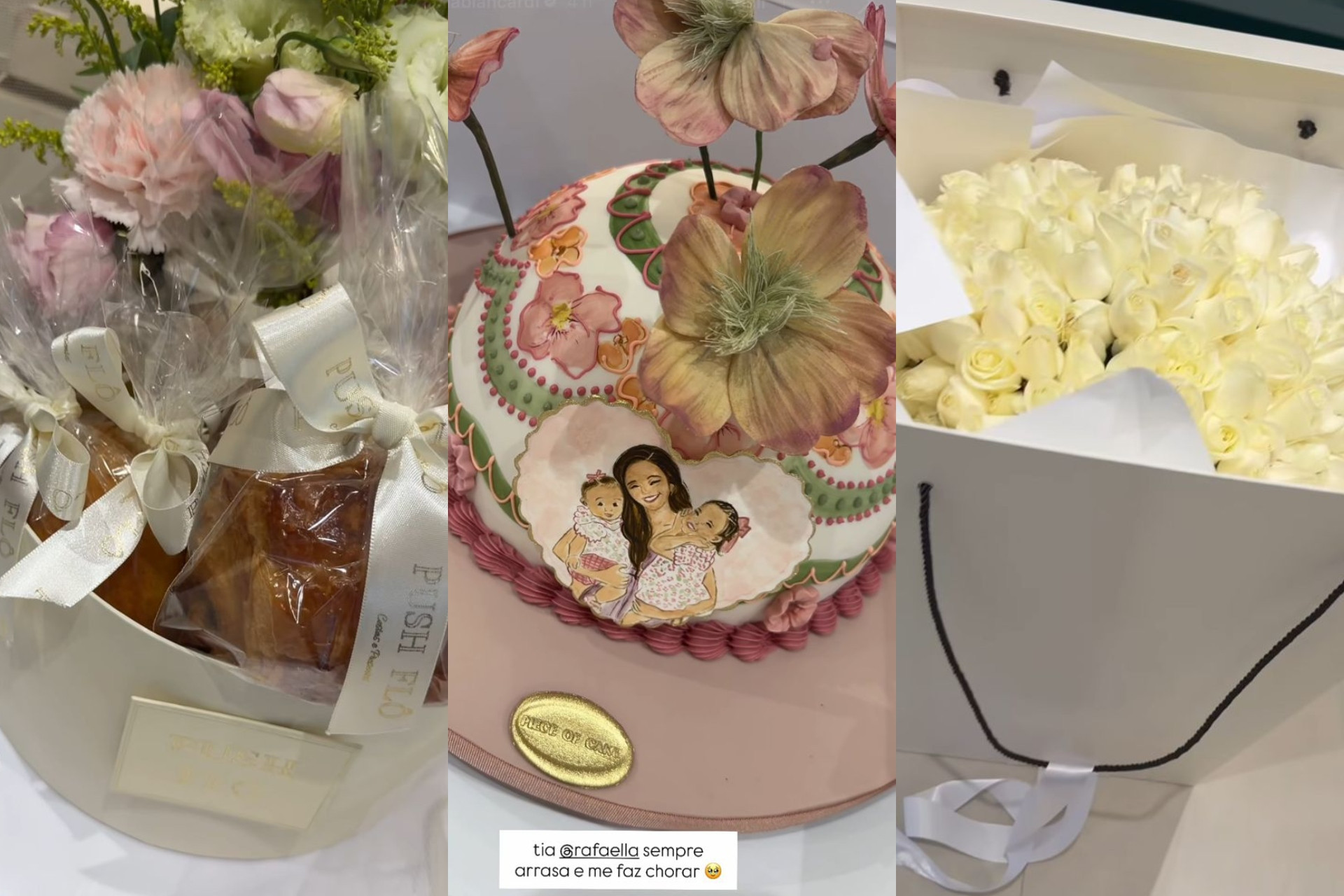 Bruna Biancardi se choca ao receber presentes da irm&atilde; de Neymar, Rafaella Santos - Reprodu&ccedil;&atilde;o / Instagram