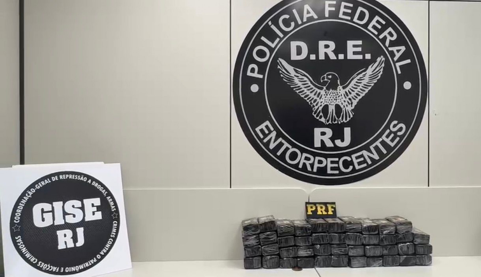 Ação ocorreu durante barreira de fiscalização montada na via - Divulgação / PF