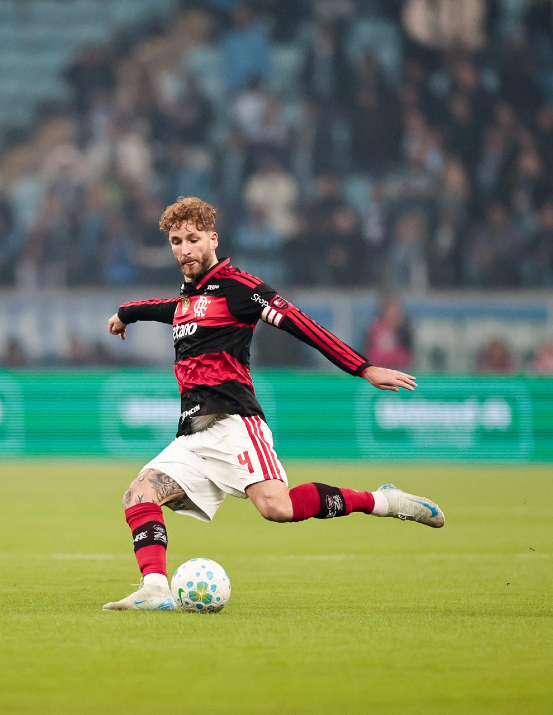L&eacute;o Pereira em Gr&ecirc;mio x Flamengo  - Gilvan de Souza/Flamengo