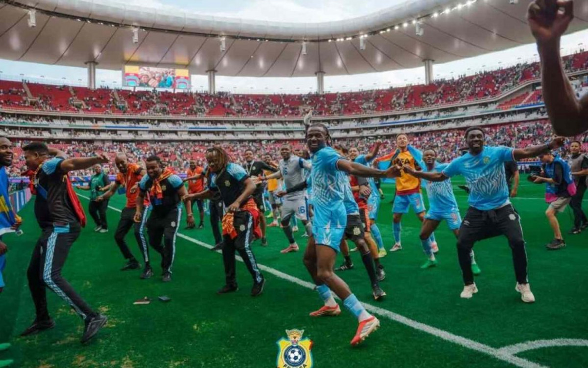 Como chega a RD Congo para a Copa do Mundo