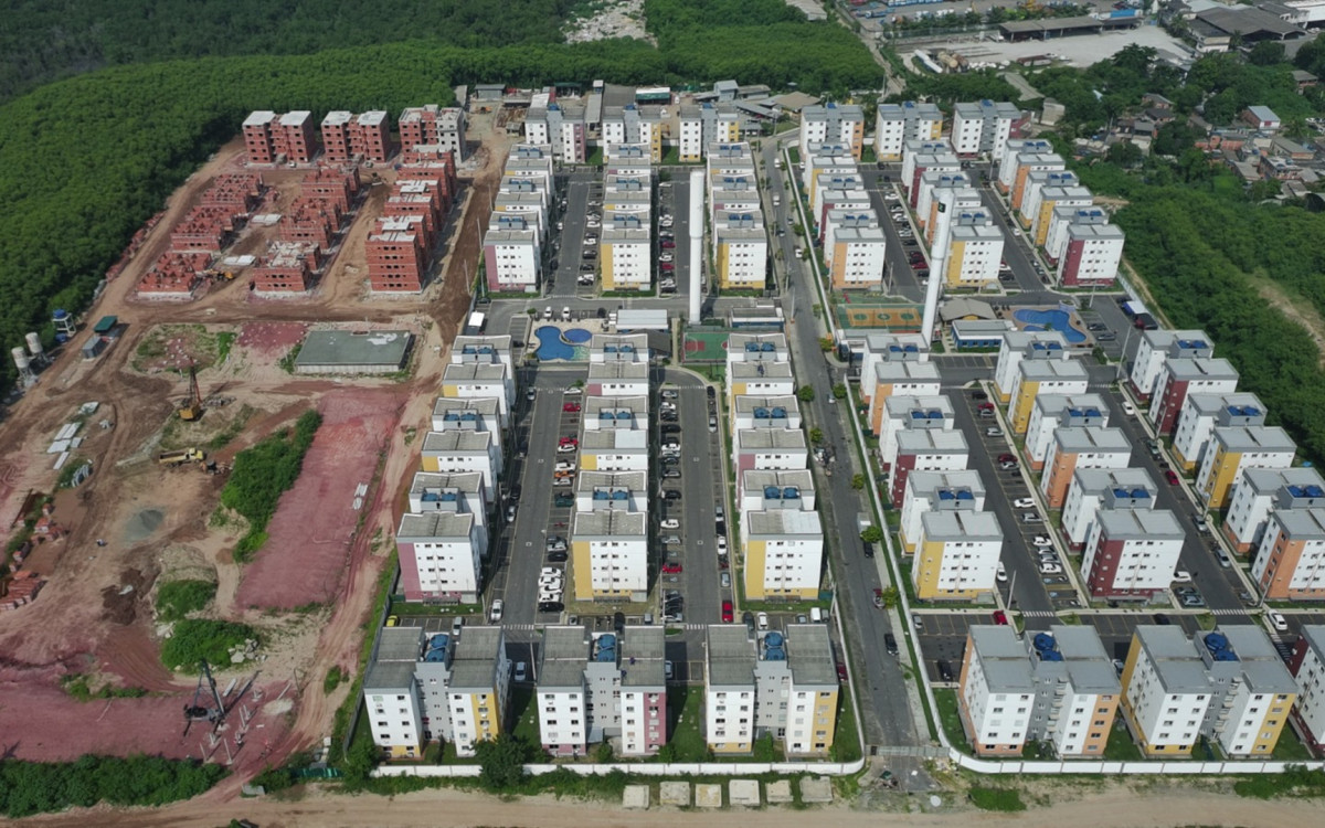 Bairro planejado pelo Minha Casa, Minha Vida em Duque de Caxias está na segunda fase do terceiro condomínio