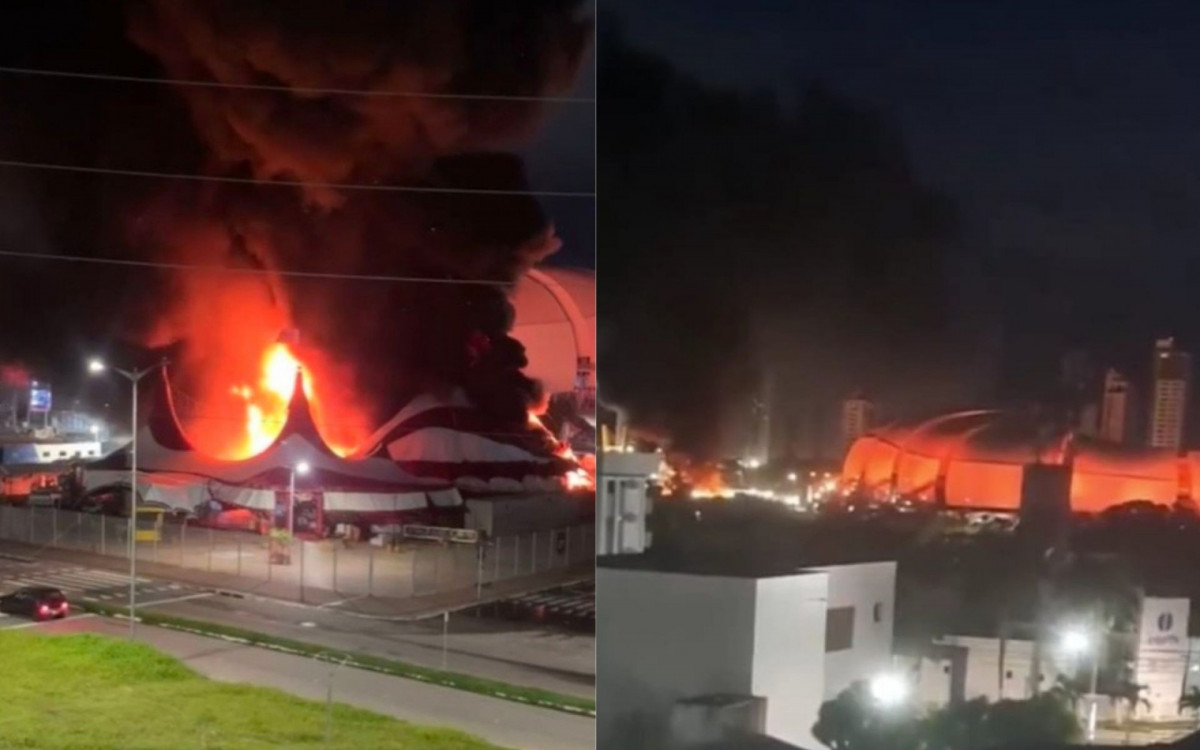 Circo fica localizado na &aacute;rea externa da Arena das Dunas