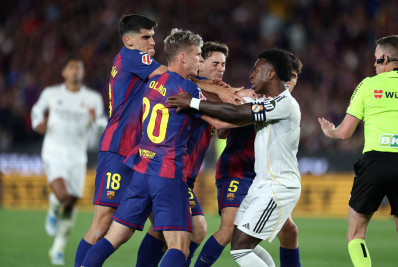 Gavi, do Barcelona, explica discussão com Vini Jr: 'Mandei calar a boca'