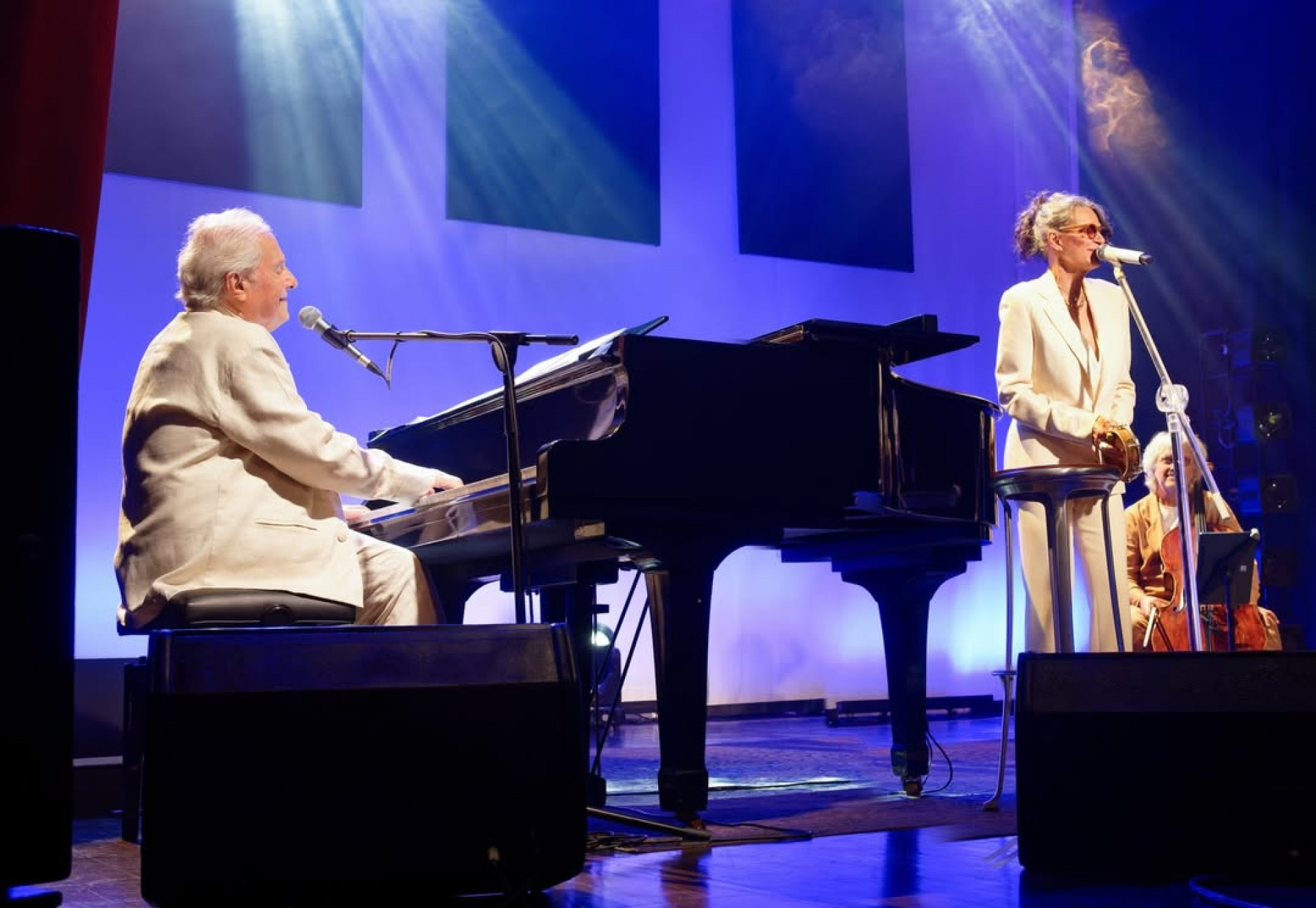Francis Hime e Simone fariam o show 'Embarcação' - Reprodução/Instagram