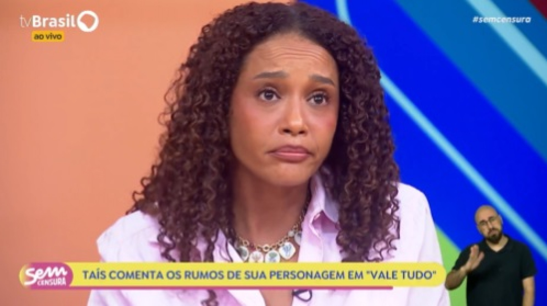 Taís Araujo analisou mudanças na historia de Raquel no remake  - Reprodução de vídeo