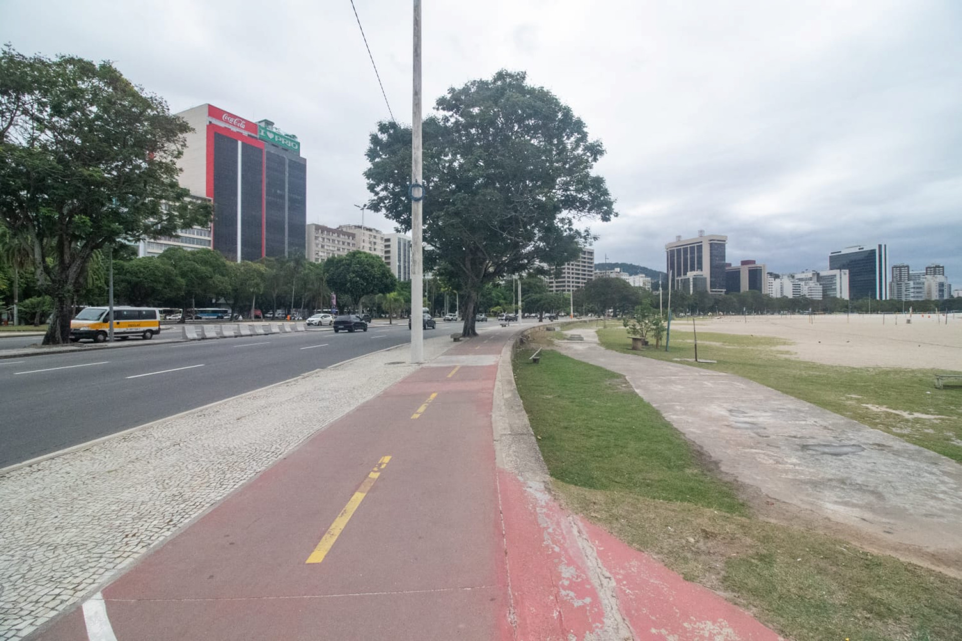 Frequentadores de Botafogo falam sobre segurança do bairro no primeiro dia de atuação da Força Municipal - Érica Martin / Agência O DIA