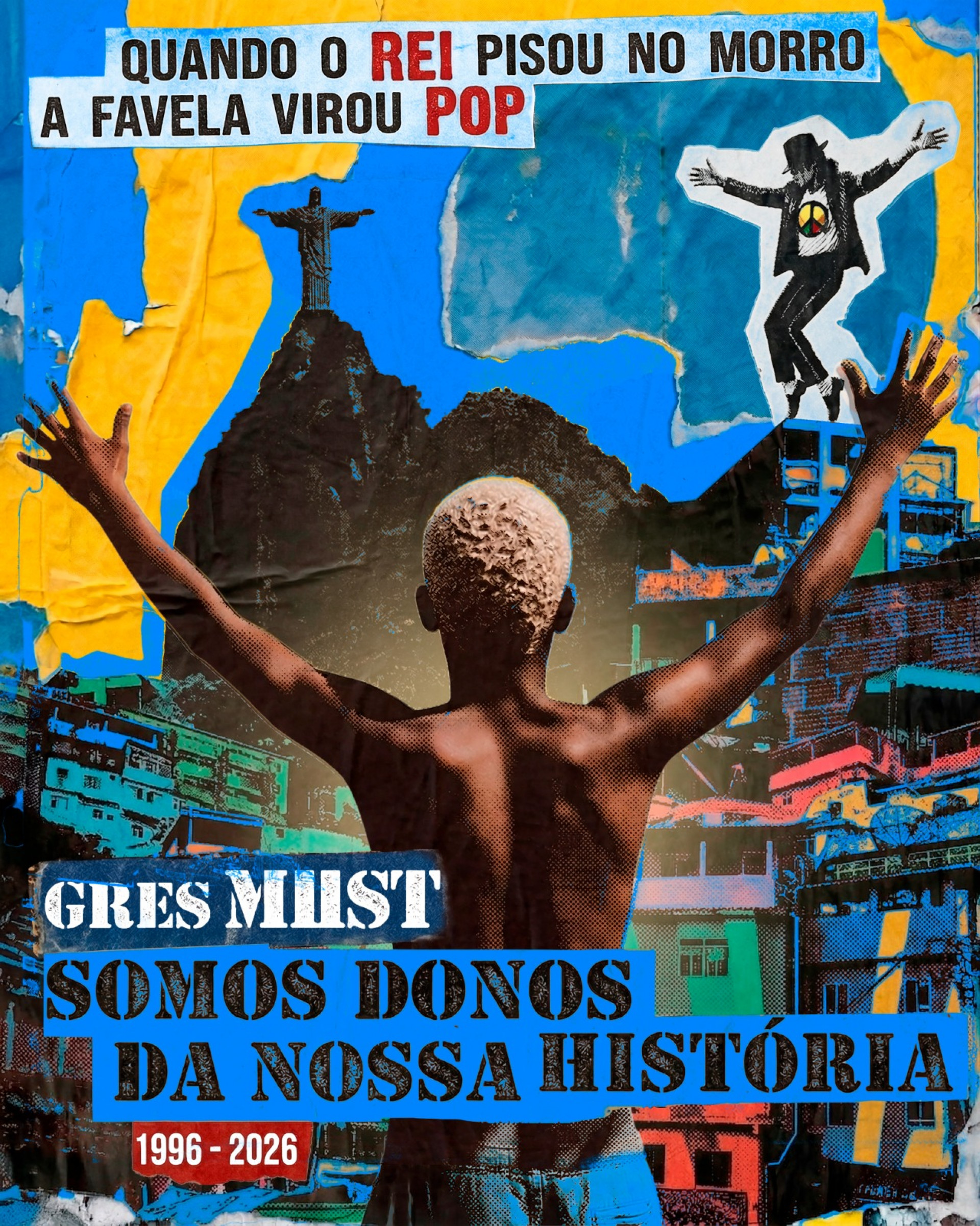 Escola de samba do Santa Marta homenageia Michael Jackson no Carnaval 2027 - Divulga&ccedil;&atilde;o