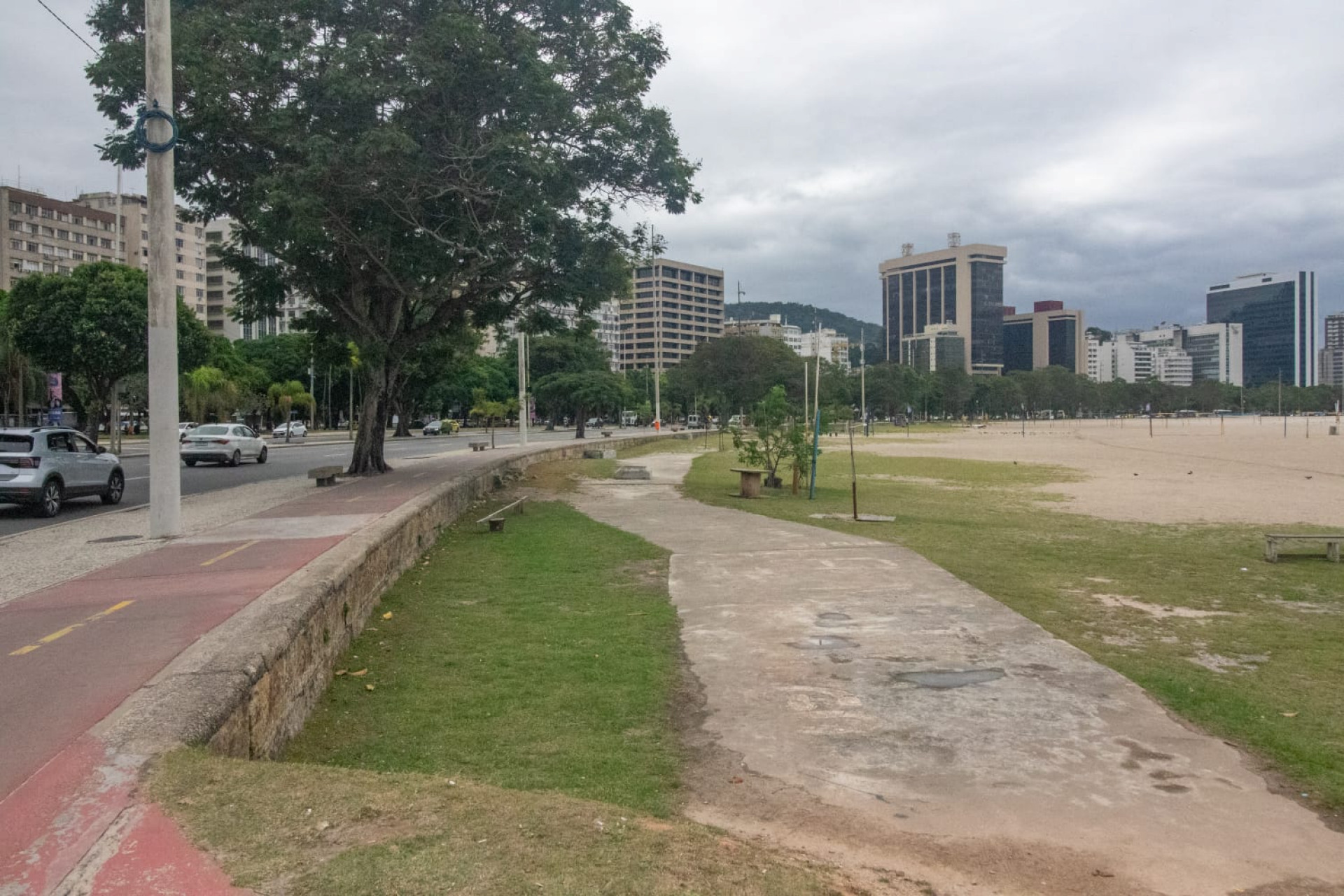 Frequentadores de Botafogo falam sobre segurança do bairro no primeiro dia de atuação da Força Municipal - Érica Martin / Agência O DIA