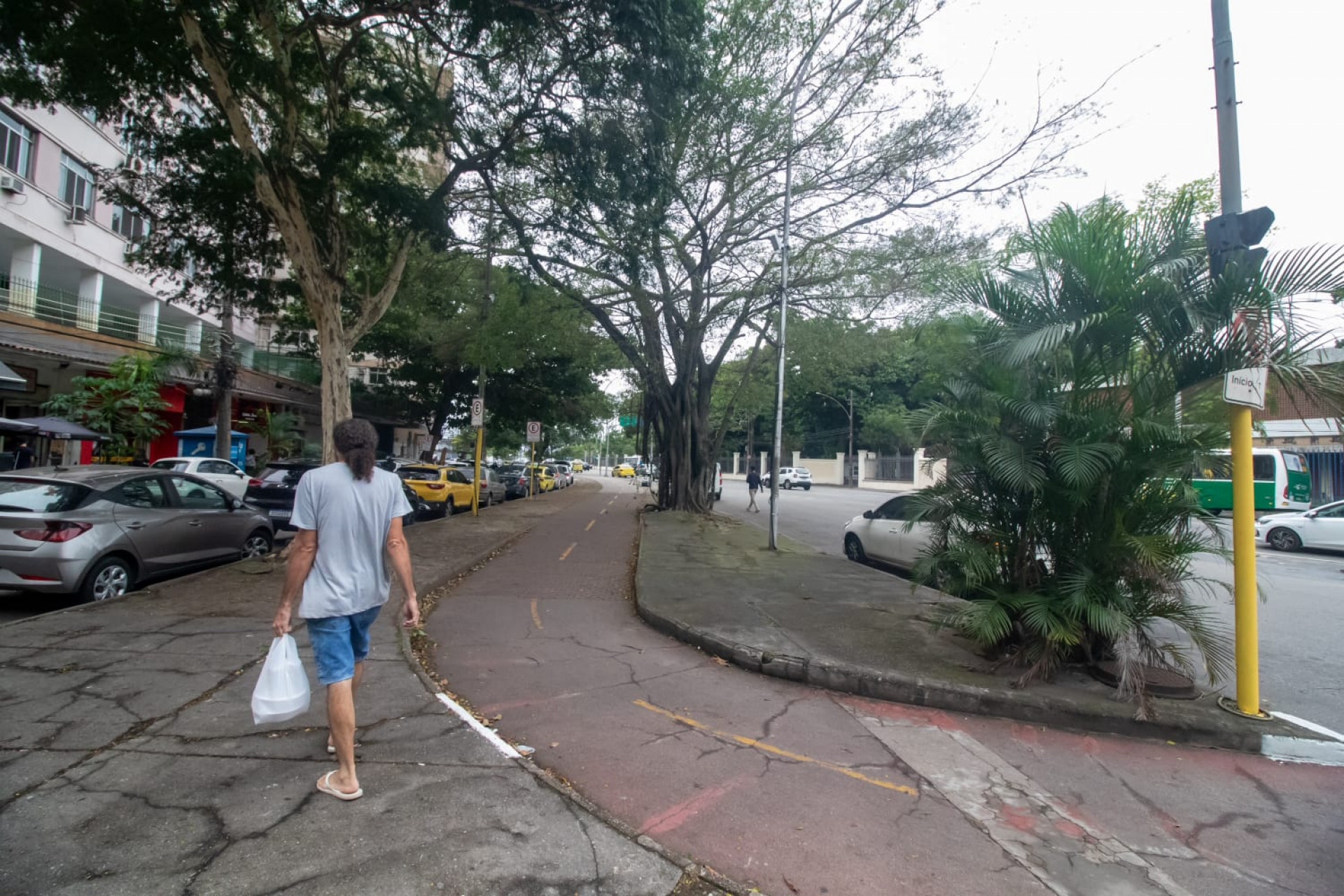 Frequentadores de Botafogo falam sobre segurança do bairro no primeiro dia de atuação da Força Municipal - Érica Martin / Agência O DIA