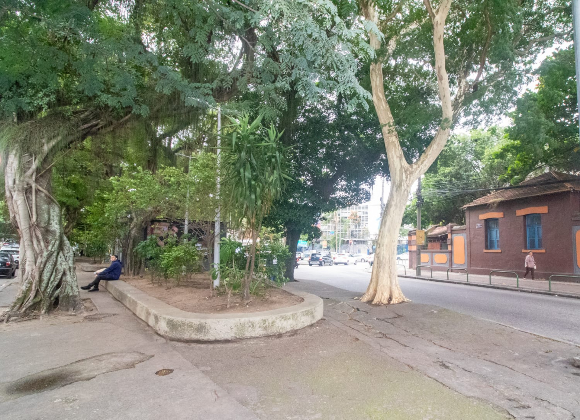 Frequentadores de Botafogo falam sobre segurança do bairro no primeiro dia de atuação da Força Municipal - Érica Martin / Agência O DIA