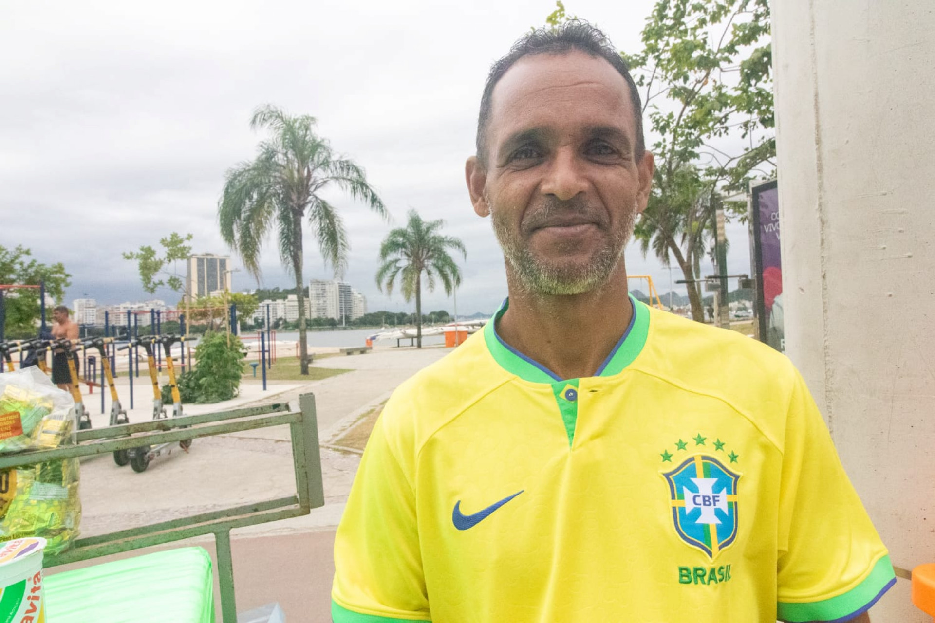 José Aparecido fala sobre segurança de Botafogo no primeiro dia útil da atuação da Força Municipal na área - Érica Martin / Agência O Dia