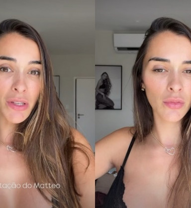 Tainá Militão compara gestações em relato sobre autoestima