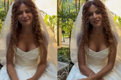 Vídeo! Gabriela Loran se emociona ao falar sobre casamento de Viviane e Leonardo em 'Três Graças' 
