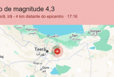 Terremoto atinge Teerã, segundo imprensa iraniana; não há relatos de feridos