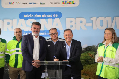 Rodrigo Neves participa de cerimônia de ordem de início das obras da BR-101