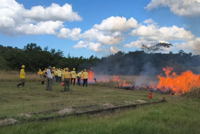 Brigadistas reforçam proteção de reservas ambientais em Casimiro antes do período de seca