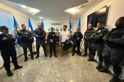 Guarda Municipal de Maricá é equipada com coletes a prova de balas