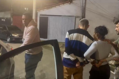Polícia Civil prende dupla por tráfico após criminosos tentarem impedir ação social da Prefeitura em Angra