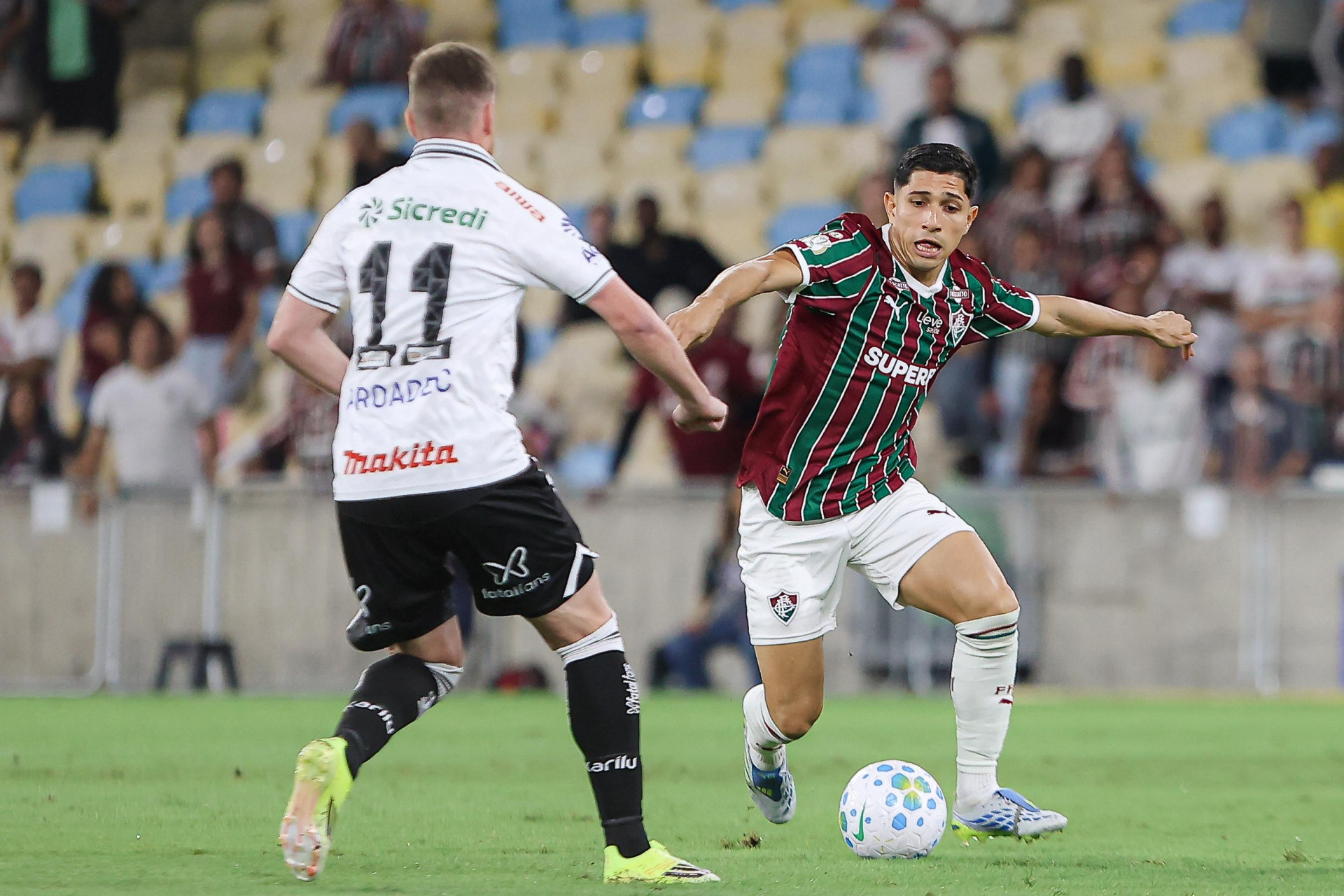 Rio de Janeiro, Brasil - 12/05/2026 - Estádio Maracanã.   
Fluminense enfrenta o Operário-PR esta noite no Maracanã pelo jogo de volta da 5ª fase da Copa do Brasil 2026. - Lucas Merçon/Fluminense
