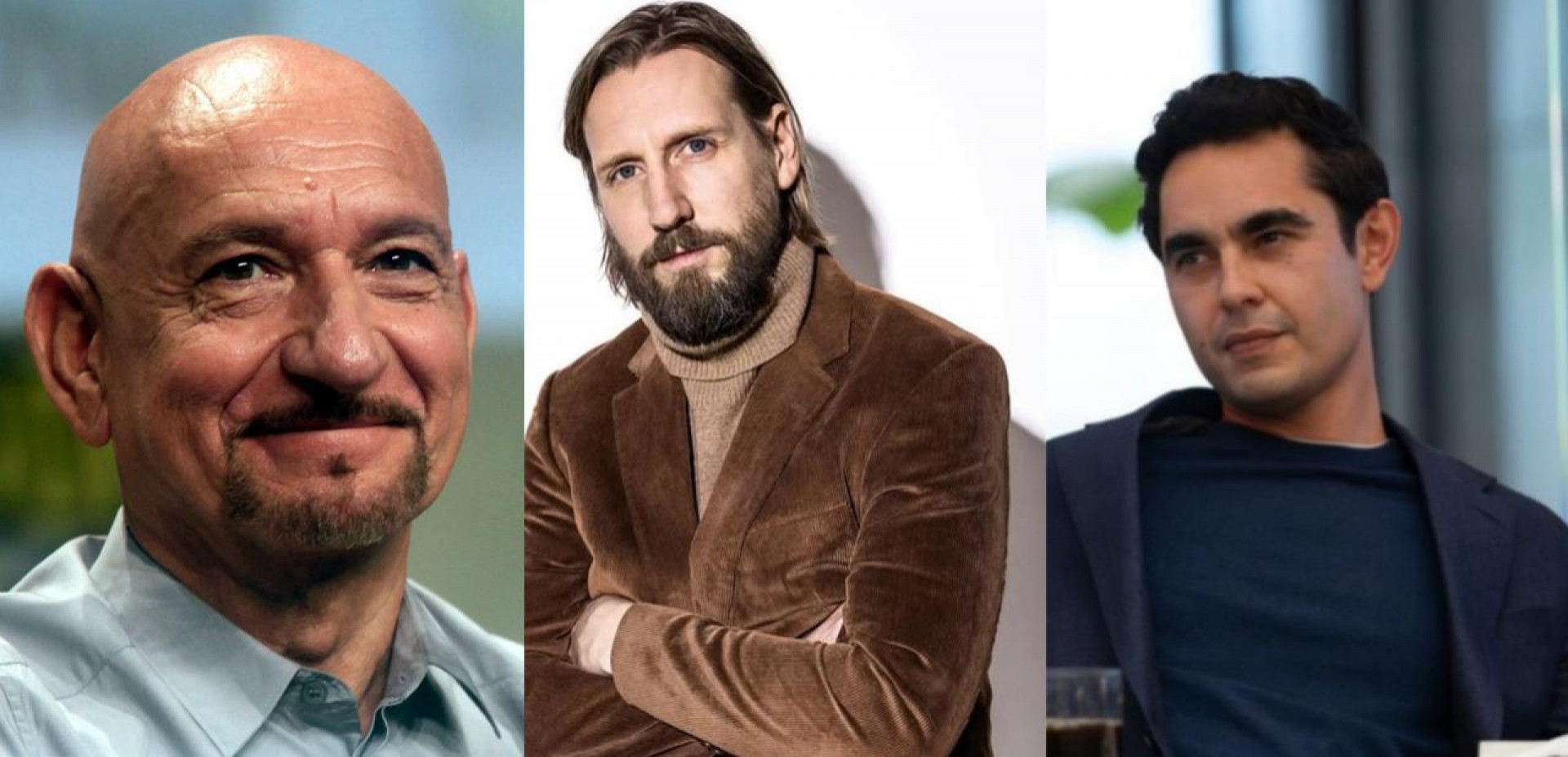 Ben Kingsley, Pekka Strang e Max Minghella  - Reprodução / Instagram