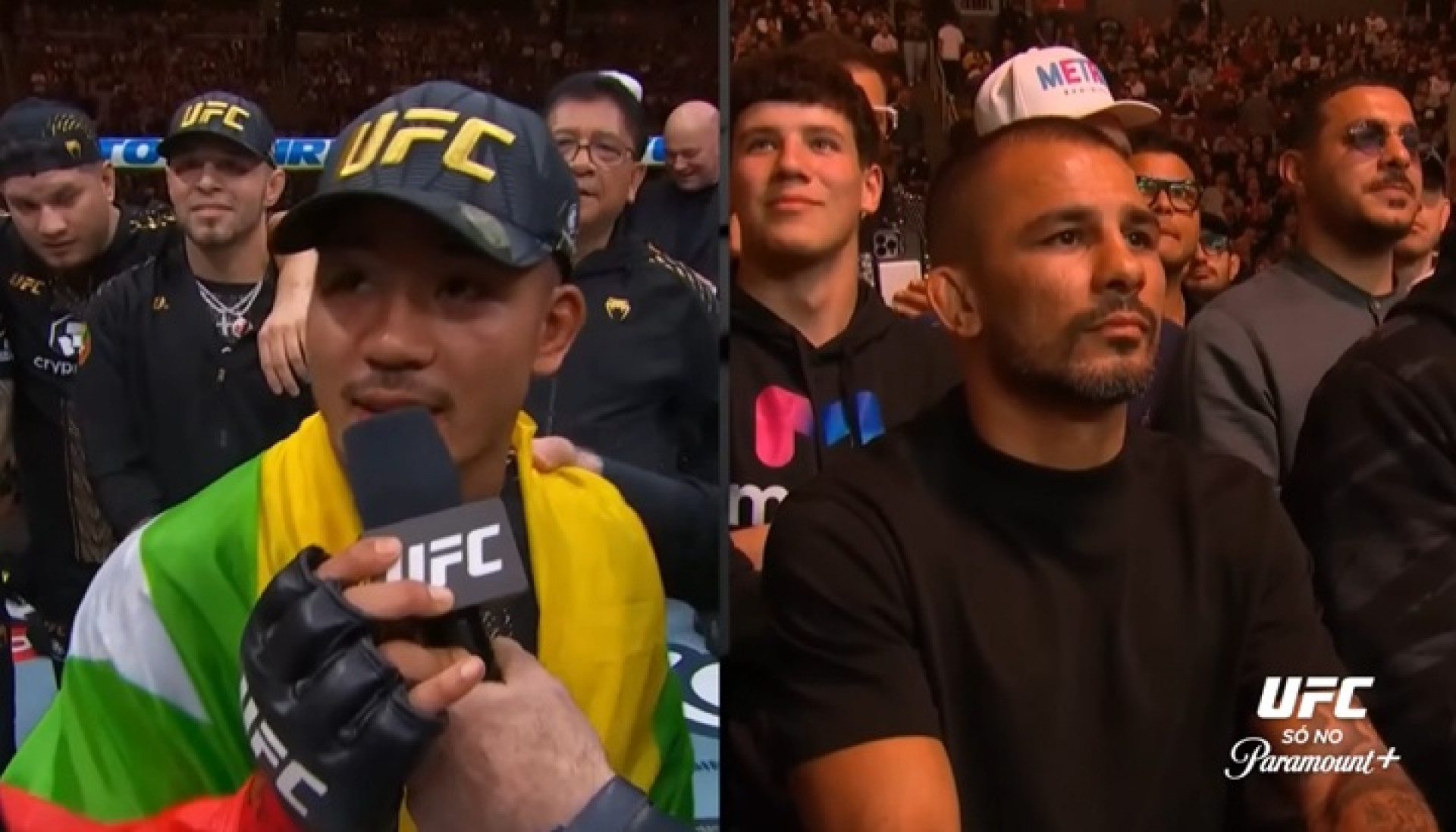 Atual campeão peso-mosca do UFC, Joshua Van provoca Pantoja: 'Tome um pouco de leite'