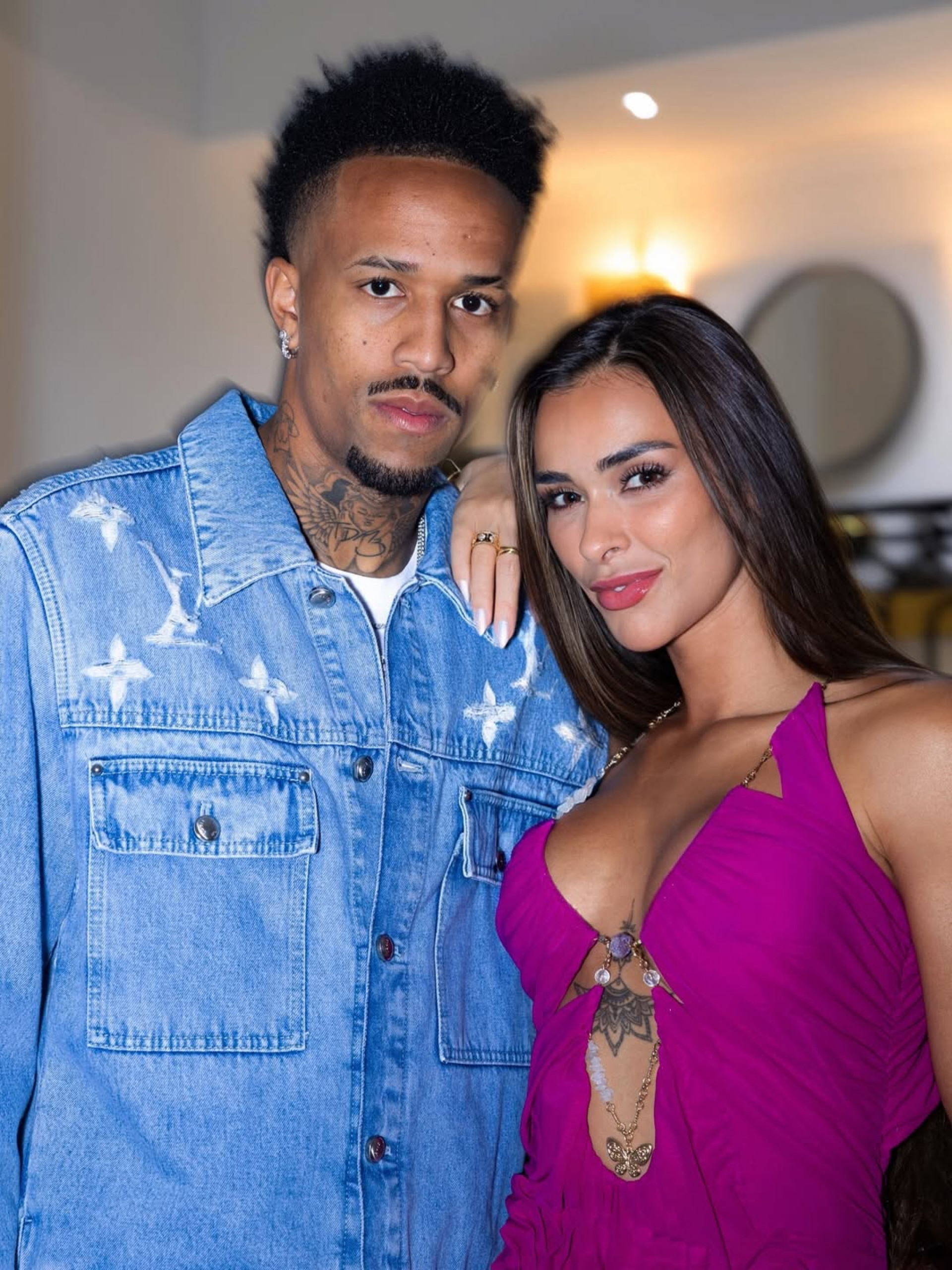 Éder e Tainá Militão  - Reprodução/Instagram 