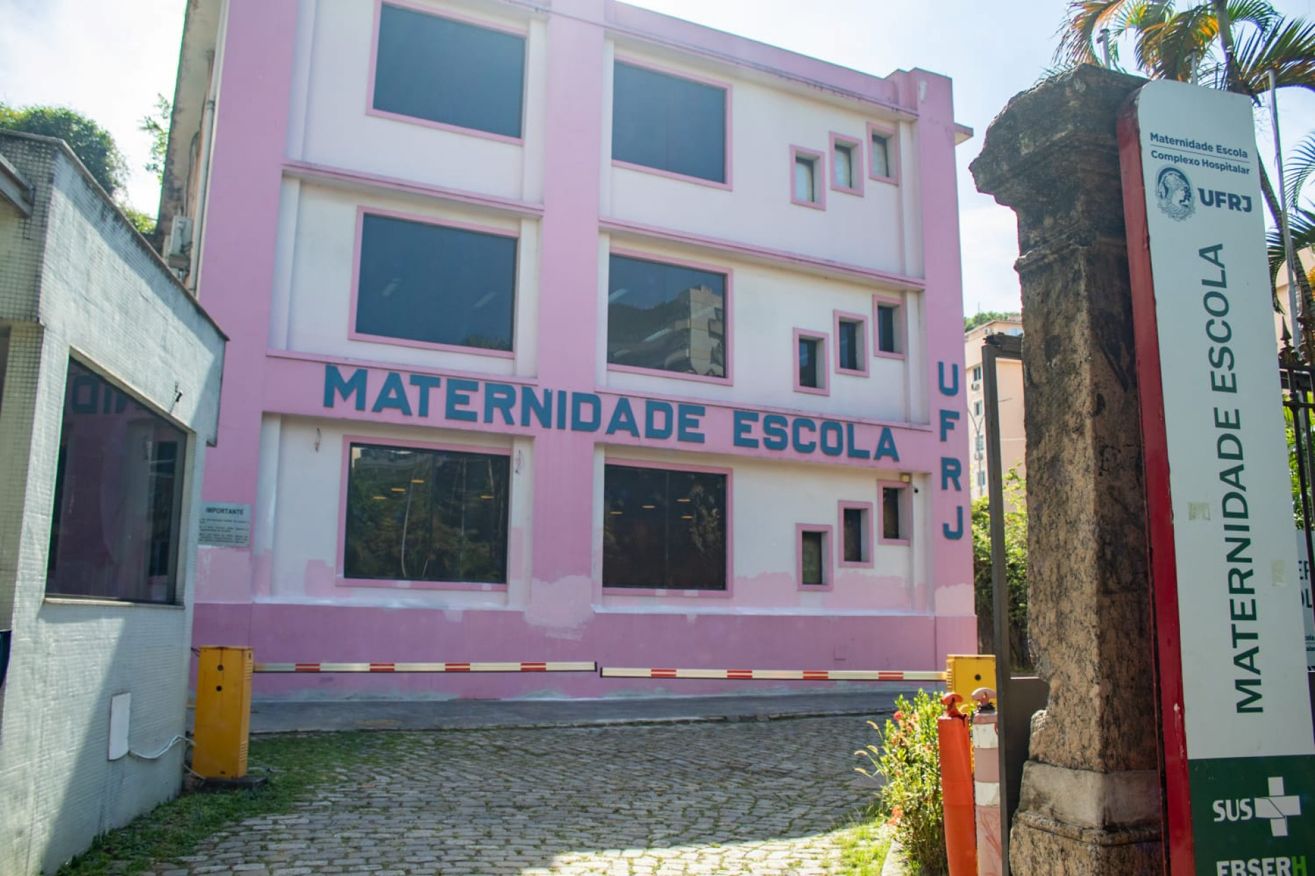 Maternidade Escola da UFRJ, em Laranjeiras, Zona Sul do Rio - Érica Martin / Agência O Dia