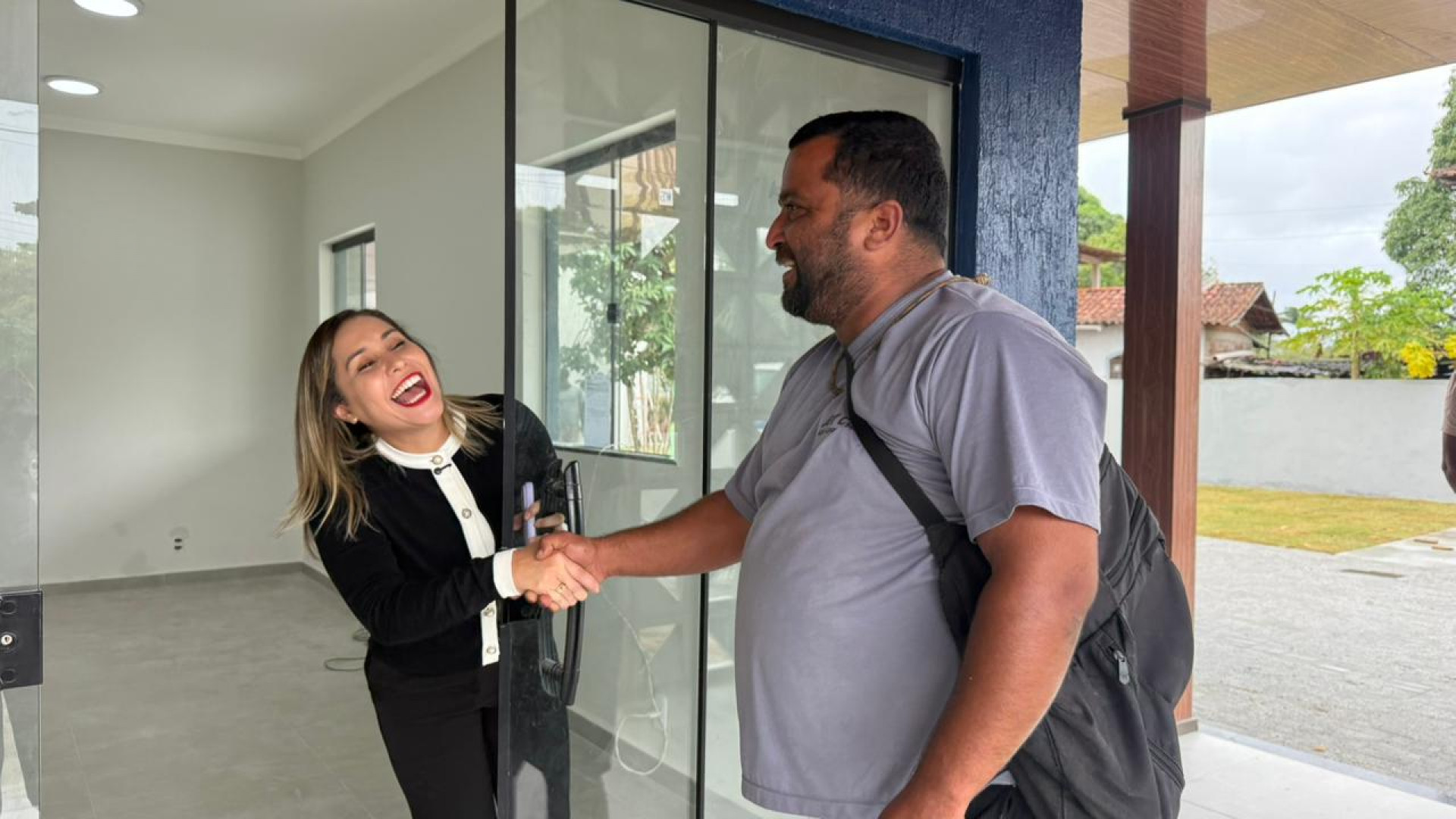 Moradores acompanham expectativa pela entrega da nova unidade. - Reprodução/ Ascom