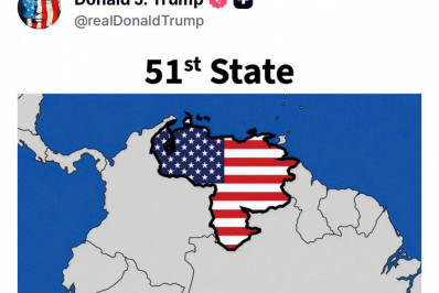 Trump publica imagem da Venezuela como 51º estado dos EUA