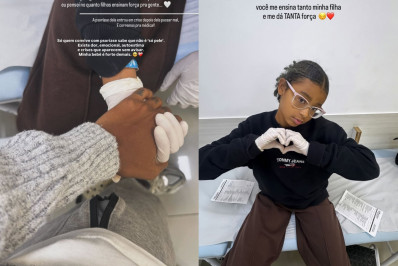 Pocah relata ida ao hospital com a filha após crise de psoríase
