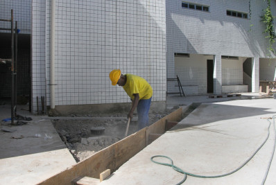 Ampliação da UBS Sirene Vila Nova entra na fase final de obras