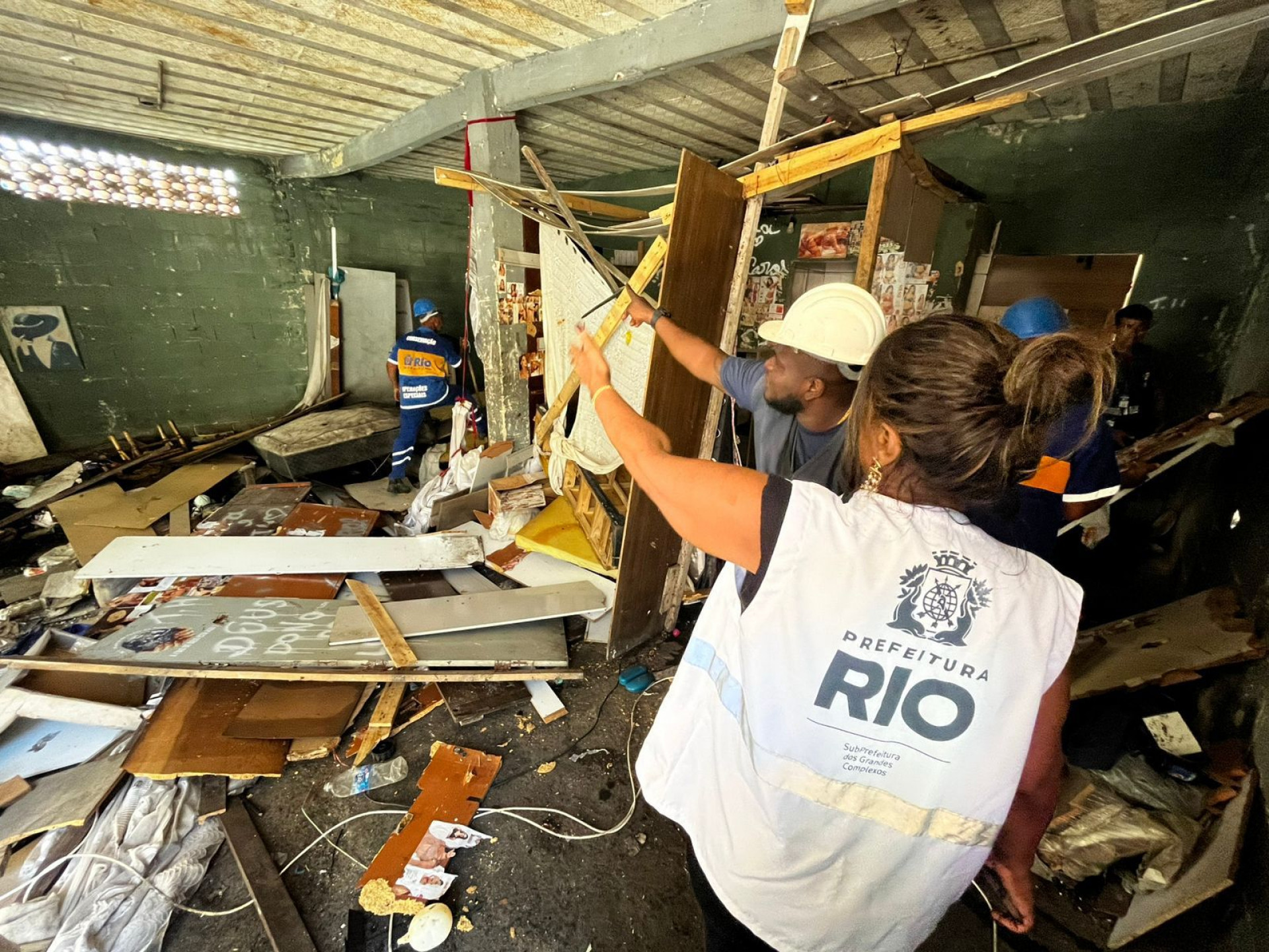 Já foi feita a limpeza do terreno e demolição de imóvel abandonado - Subprefeitura dos Grandes Complexos / Divulgação.