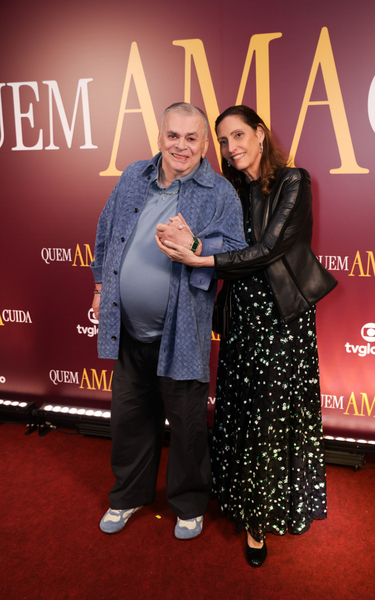 Walcyr Carrasco e Claudia Souto 