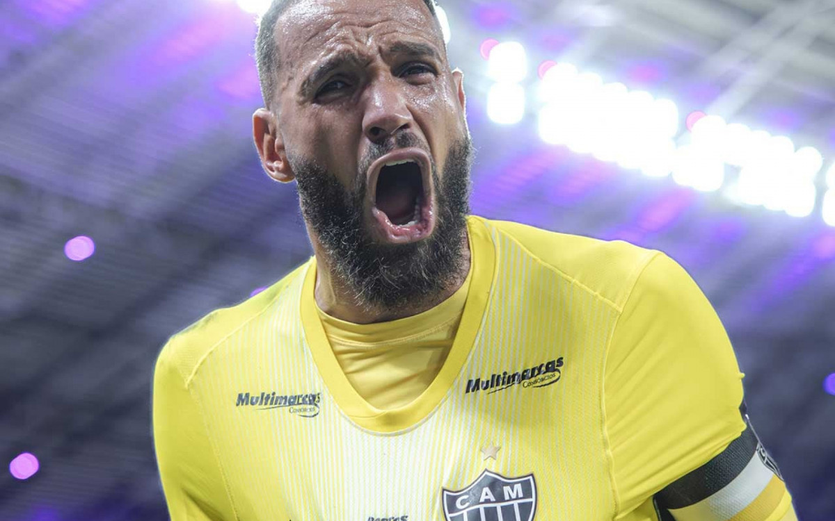 Ap&oacute;s mais uma noite heroica, Everson afirma: “O torcedor do Atl&eacute;tico confia no goleiro”