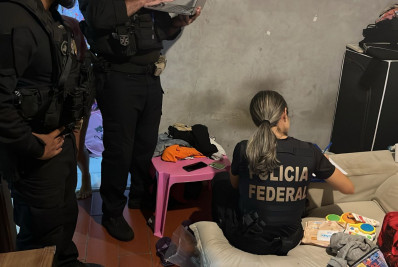 PF cumpre mandado em Irajá contra investigado por armazenar arquivos de violência sexual infantojuvenil