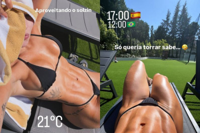 Virginia Fonseca curte dia de sol em Madri e exibe as curvas