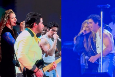 Vídeo! Vanessa da Mata e Luísa Sonza cantam com Jonas Brothers