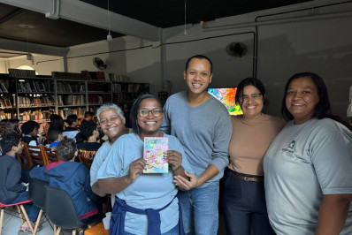 Livros, cinema e imaginação transformam manhã de estudantes em Rio das Ostras