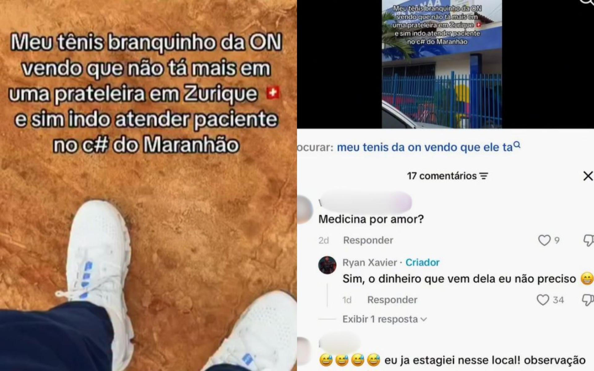Prefeito corta convênio com faculdade de Medicina por causa de post de aluno sobre tênis importado