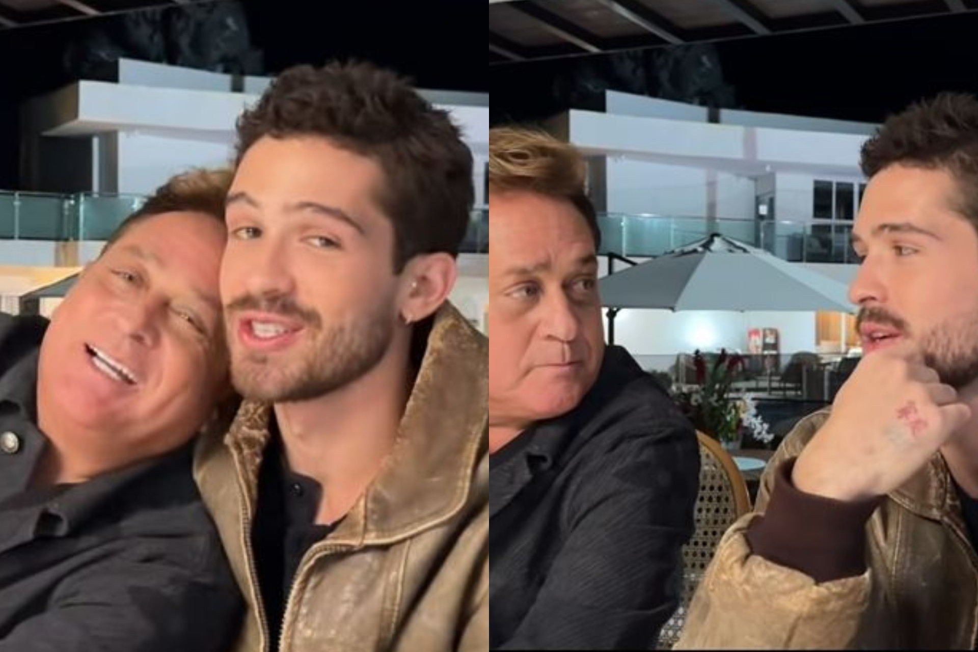 Leonardo e o filho, João Guilherme - Reprodução / Instagram