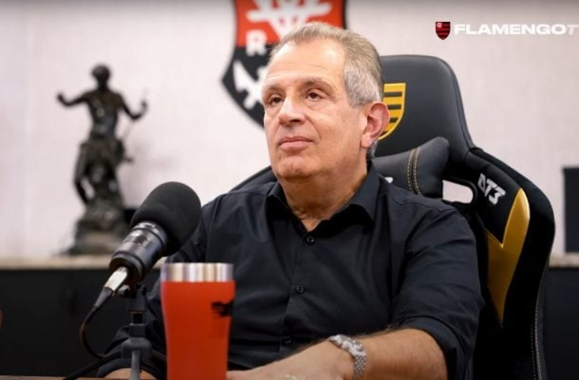 Bap, do Flamengo, elogia Jardim e foca na tr&iacute;plice coroa: “Pelo elenco e planejamento”
