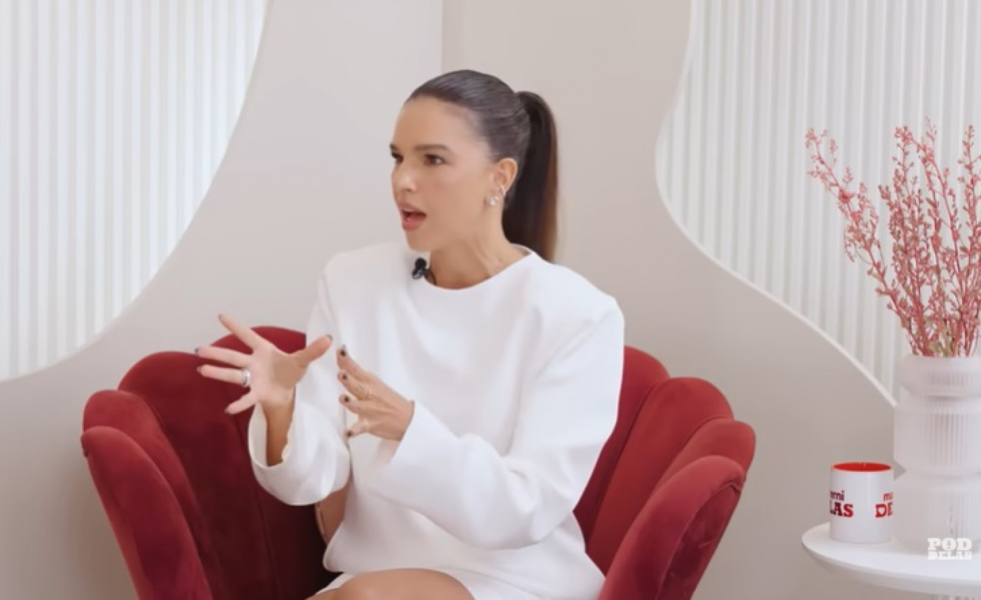 Mariana Rios relatou problemas ap&oacute;s o nascimento do primeiro filho  - Reprodu&ccedil;&atilde;o/YouTube