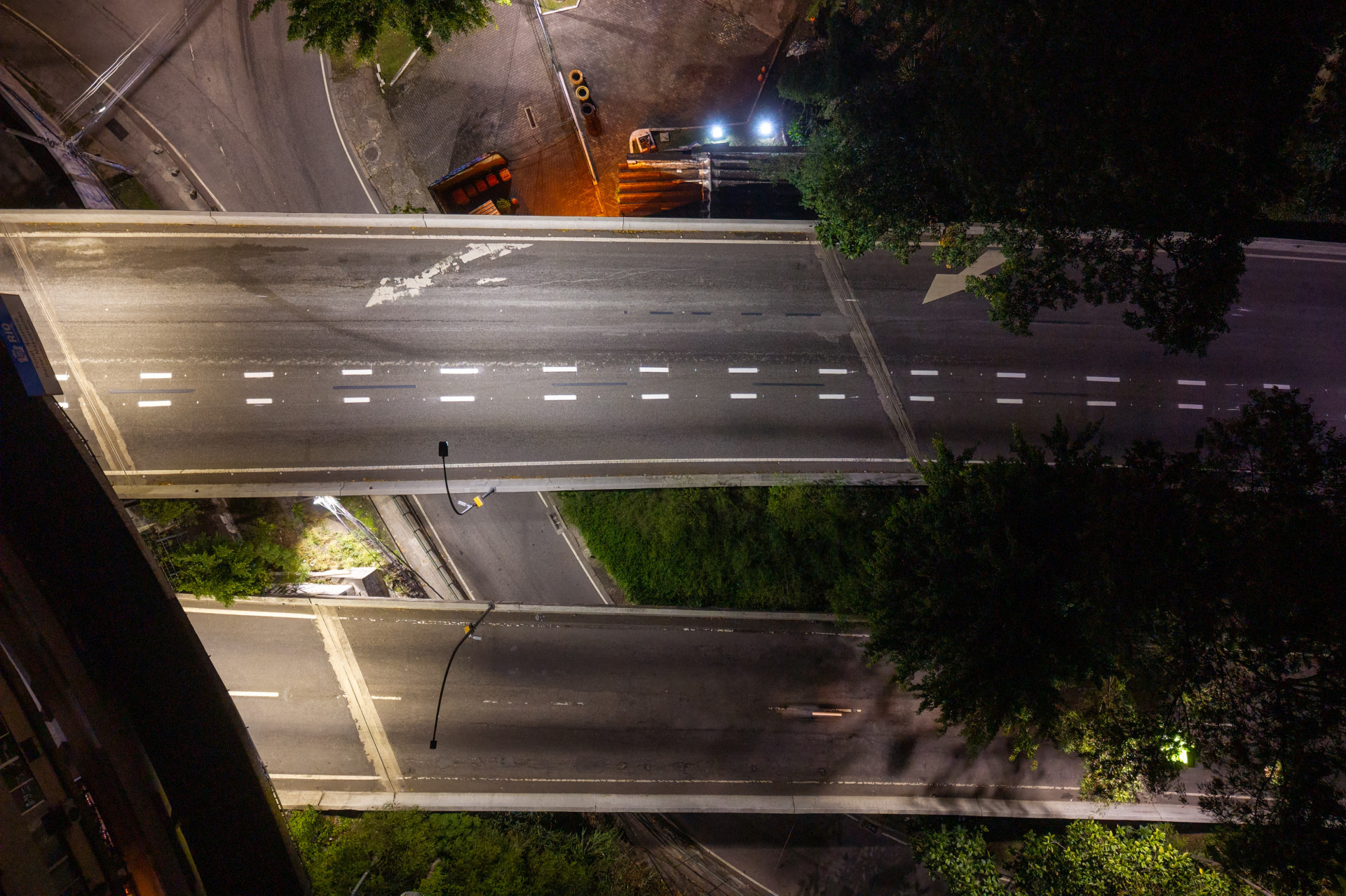 Prefeitura do Rio inicia implantação de motofaixas na Zona Sul - Iago Campos/ Prefeitura do Rio