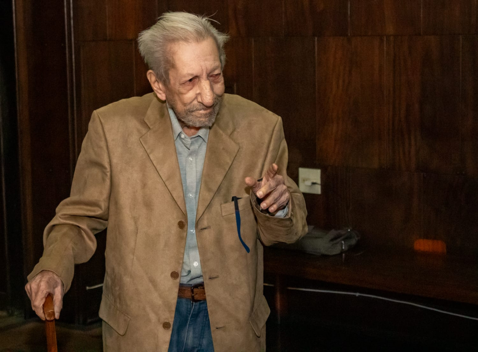 Luarlindo Ernesto no lançamento do livro que reúne suas histórias de repórter
- Érica Martin/Agência O Dia